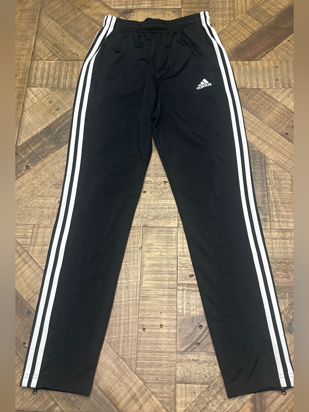 Adidas Tiro Primegreen Tapered Track Pants - Black/White - Size Small